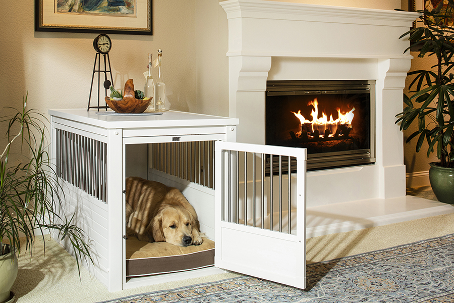 InnPlace™ Dog Crate with Stainless Steel Spindles
